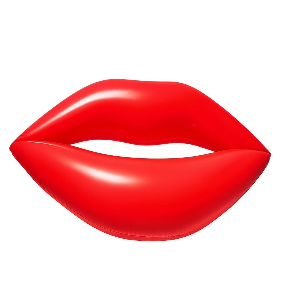 Kissing swimming ring