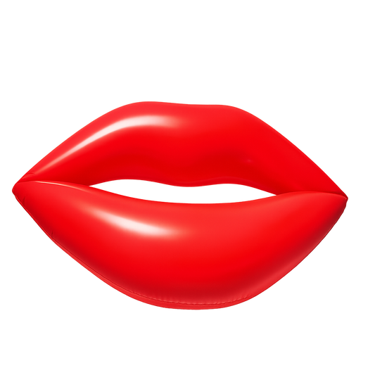 Kissing swimming ring